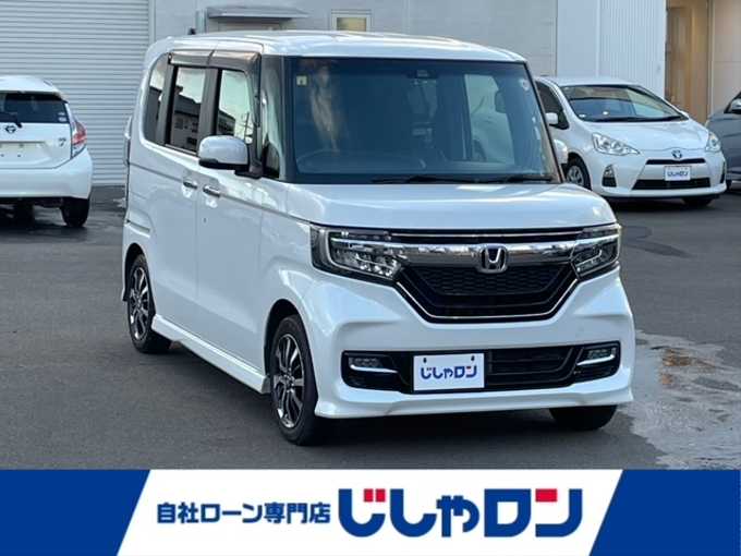 新着情報“Ｎ－ＢＯＸカスタムG・Lホンダセンシング”2020年式プラチナホワイトパール入荷しました！