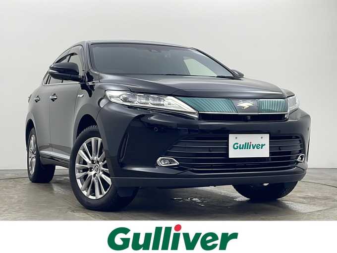 新着情報“ハリアーハイブリッドプログレス メタル アンド レザーパッケージ”2018年式ブラック入荷しました！