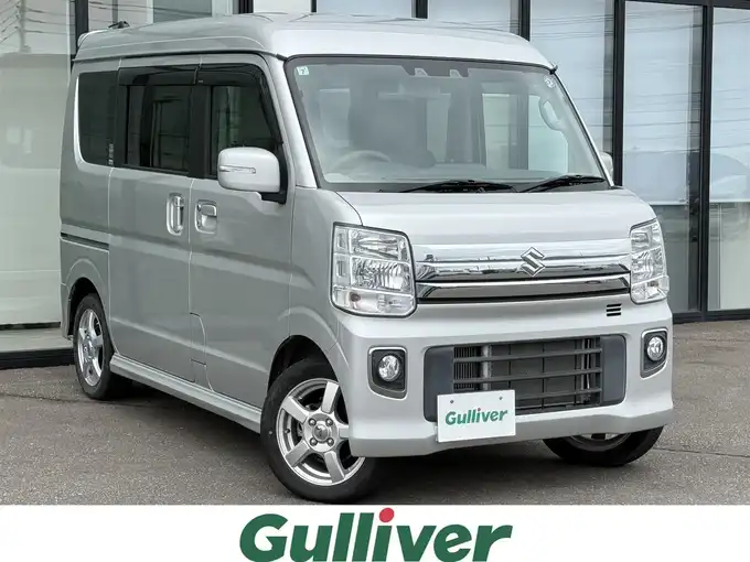 新着情報“エブリイワゴンPZターボスペシャル ハイルーフ”2019年式シルキーシルバーメタリック入荷しました！