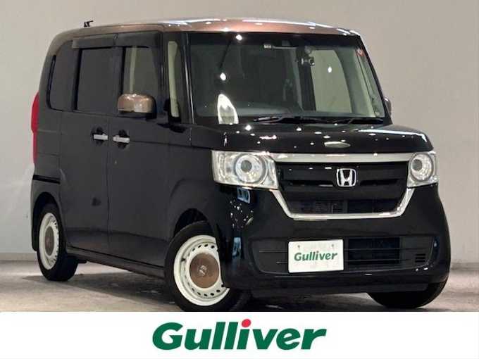 新着情報“Ｎ－ＢＯＸG・Lホンダセンシング 特別仕様車カッパーブラウンスタイル”2018年式クリスタルブラックパール入荷しました！