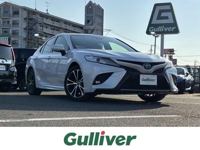 新着情報“カムリWSレザーパッケージ”2019年式プラチナホワイトパールマイカ入荷しました！