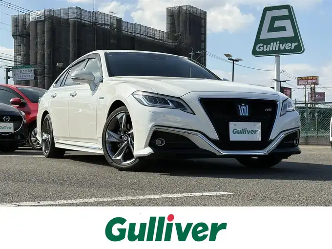 新着情報“クラウンハイブリッドRS”2018年式ホワイトパールクリスタルシャイン入荷しました！