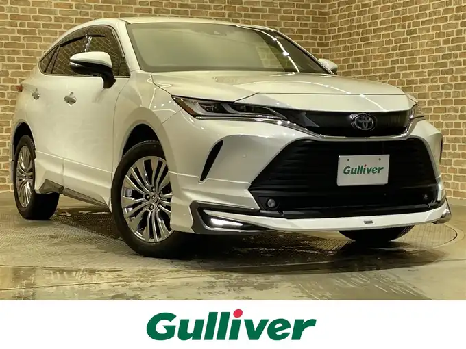 新着情報“ハリアーハイブリッドZ”2022年式ホワイトパールクリスタル