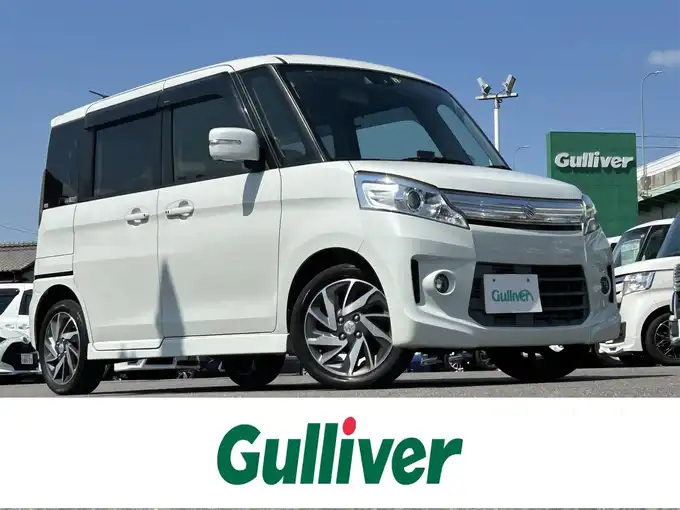 新着情報“スペーシアカスタムTS（レーダーブレーキサポート装着車）”2014年式パールホワイト入荷しました！