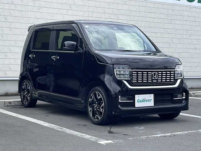 新着情報“Ｎ－ＷＧＮカスタムL・ターボホンダセンシング”2021年式クリスタルブラックパール入荷しました！