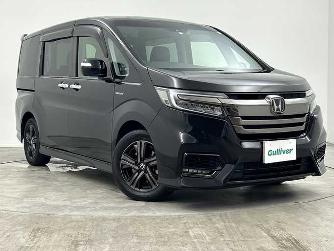 新着情報“ステップワゴンスパーダスパーダハイブリッド G・EX ホンダセンシング 特別仕様車ブラックスタイル”2019年式プレミアムスパークルブラックパール入荷しました！