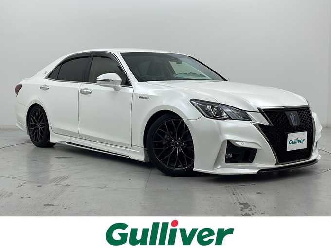 新着情報“クラウンハイブリッドアスリートS J－フロンティアリミテッド”2018年式ホワイトパールクリスタルシャイン入荷しました！