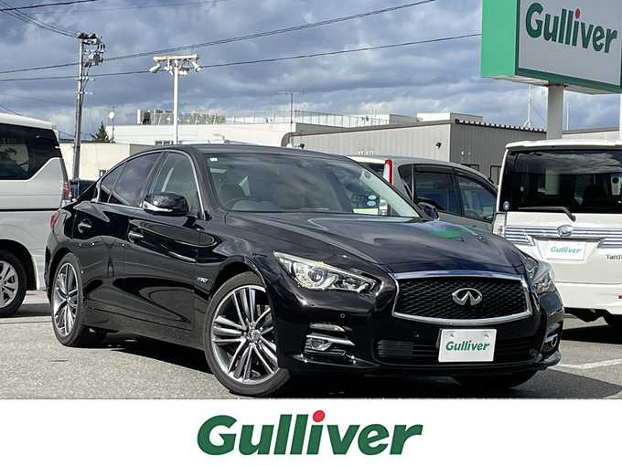 新着情報“スカイライン350GT FOUR ハイブリッド タイプP”2015年式ガーネットブラック入荷しました！