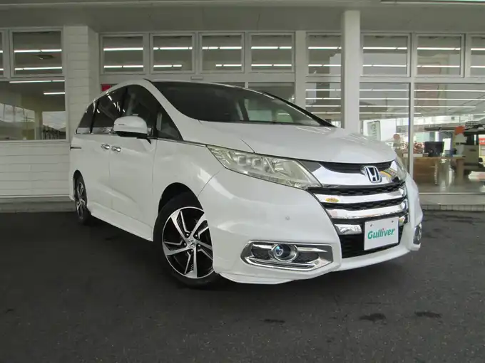 新着情報“オデッセイG・エアロパッケージ”2015年式ホワイトオーキッドパール入荷しました！