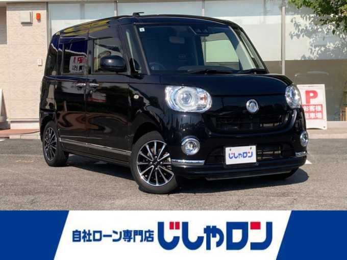 新着情報“ムーヴキャンバスGブラックインテリアリミテッド SAⅢ”2019年式ブラックマイカメタリック入荷しました！