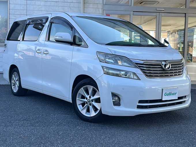 新着情報“ヴェルファイア2．4V”2009年式ホワイトパールクリスタルシャイン入荷しました！