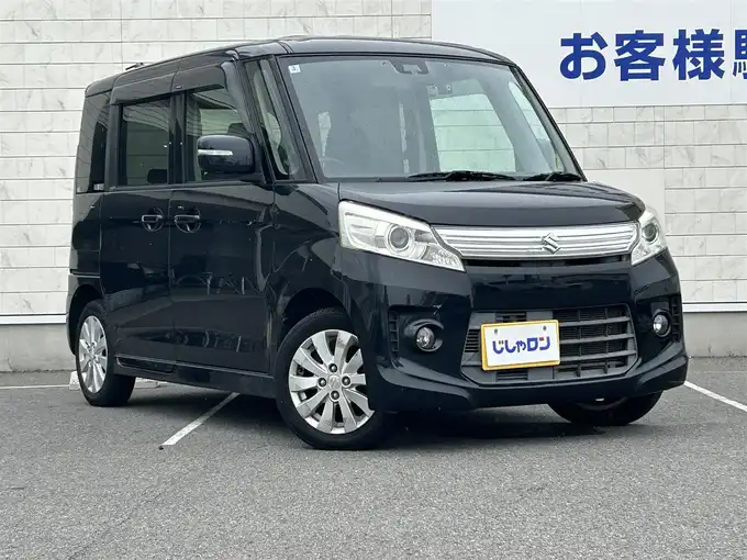 新着情報“スペーシアカスタムXS（レーダーブレーキサポート装着車）”2014年式ブルーイッシュブラックパール3入荷しました！