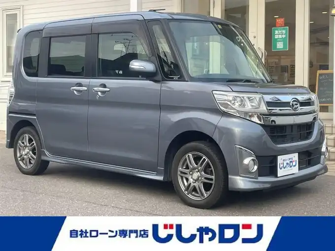 新着情報“タントカスタムX”2014年式タングステングレーM入荷しました！