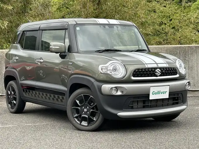 新着情報“クロスビーハイブリッドMZ ブラックインテリアパッケージ装着車”2021年式タフカーキパールメタリック入荷しました！