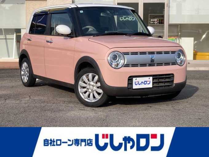 新着情報“アルトラパンX 全方位モニター付メモリーナビゲーション装着車”2016年式コフレピンクパールメタリック/ホワイト2トーンルーフ入荷しました！