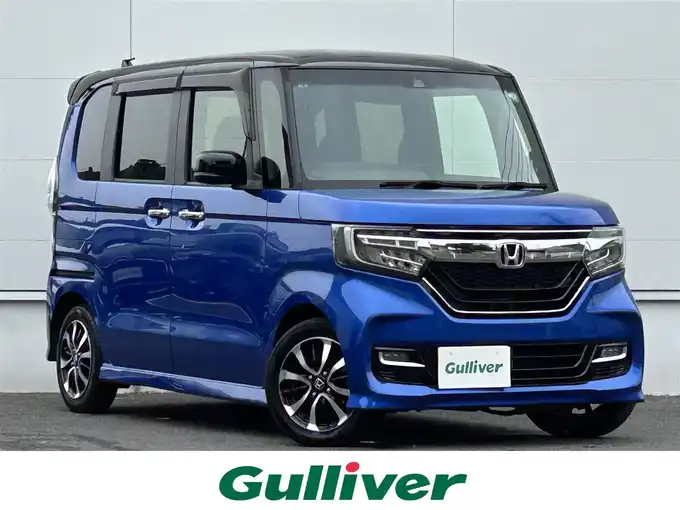 新着情報“Ｎ－ＢＯＸカスタムG・Lホンダセンシング”2018年式ブリリアントスポーティブルーメタリック2トーン入荷しました！