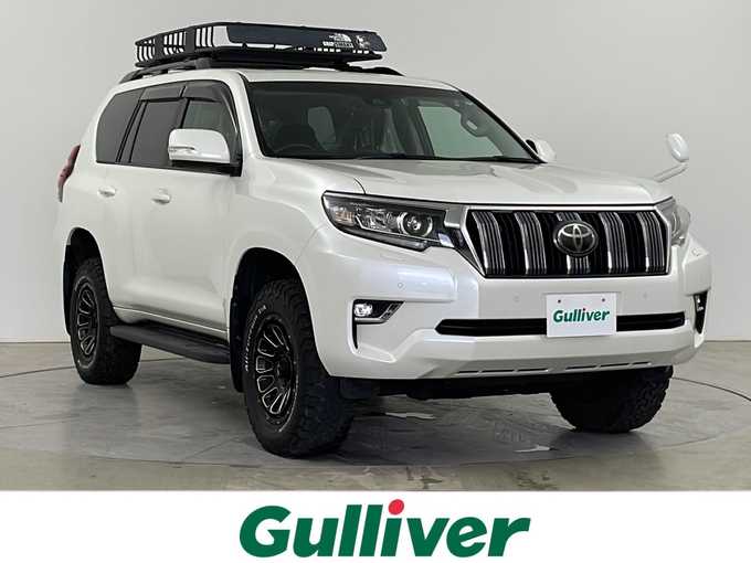 新着情報“ランドクルーザープラドTX Lパッケージ”2019年式ホワイトパールクリスタルシャイン入荷しました！