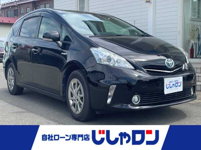 新着情報“プリウスαS チューン ブラック”2014年式ブラック入荷しました！