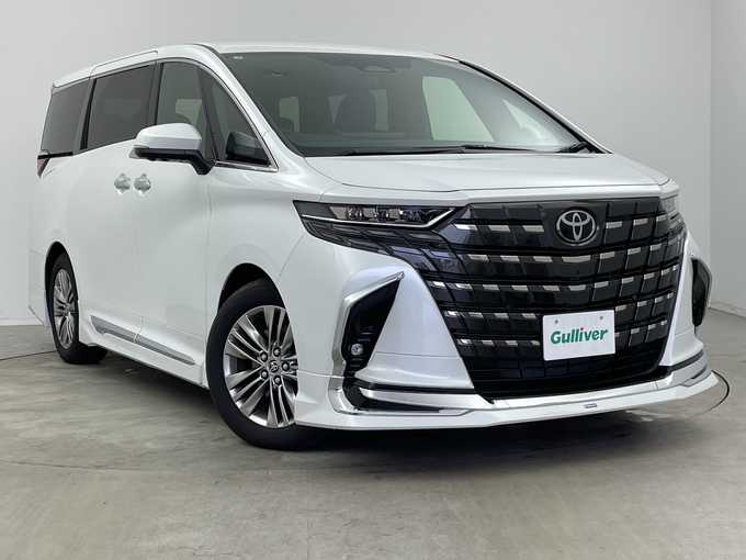 新着情報“アルファードZ”2025年式プラチナホワイトパールマイカ入荷しました！