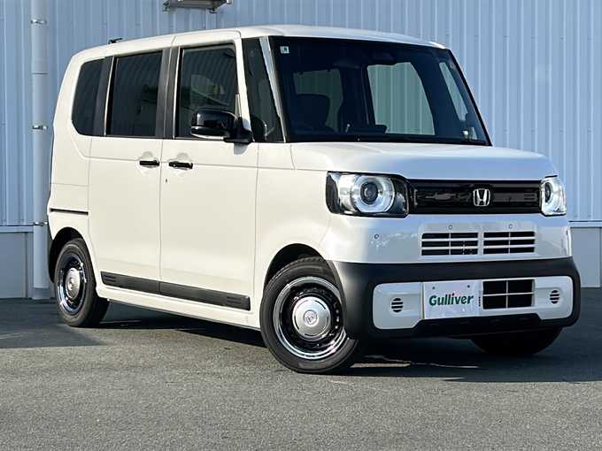 新着情報“Ｎ－ＢＯＸジョイターボ（2トーン）”2025年式プラチナホワイトパール入荷しました！