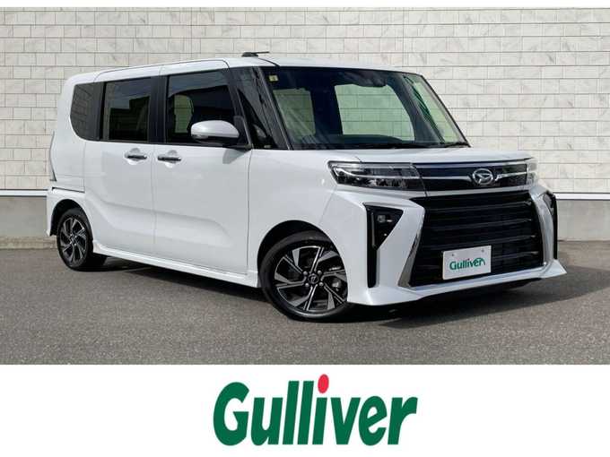 新着情報“タントカスタム X”2023年式シャイニングホワイトパール入荷しました！