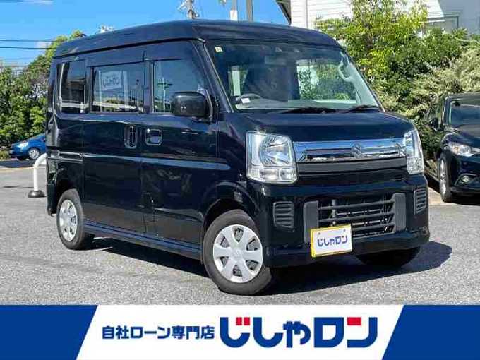 新着情報“エブリイワゴンJPターボ ハイルーフ”2020年式ブルーイッシュブラックパール3入荷しました！