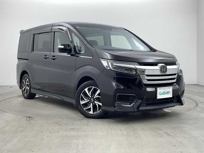 新着情報“ステップワゴンスパーダスパーダ ホンダセンシング”2018年式プレミアムスパークルブラックパール入荷しました！