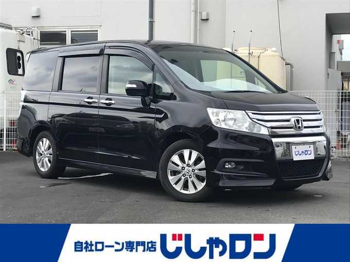 新着情報“ステップワゴンスパーダZ”2012年式プレミアムブラキッシュパール入荷しました！