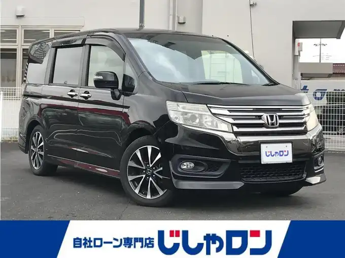 新着情報“ステップワゴンスパーダZ クールスピリット”2013年式プレミアムスパークルブラックパール入荷しました！