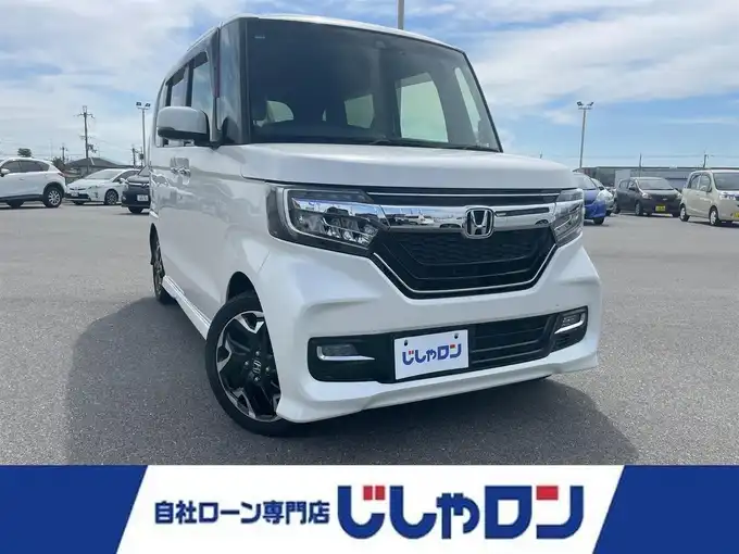 新着情報“Ｎ－ＢＯＸカスタムG・Lターボホンダセンシング”2017年式プレミアムホワイトパールⅡ入荷しました！