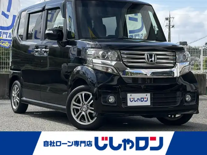 新着情報“Ｎ－ＢＯＸカスタムG・Lパッケージ”2013年式クリスタルブラックパール入荷しました！