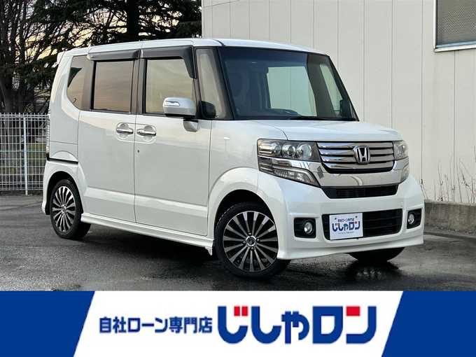 新着情報“Ｎ－ＢＯＸカスタムG特別仕様車ターボSSパッケージ”2013年式プレミアムホワイトパール入荷しました！