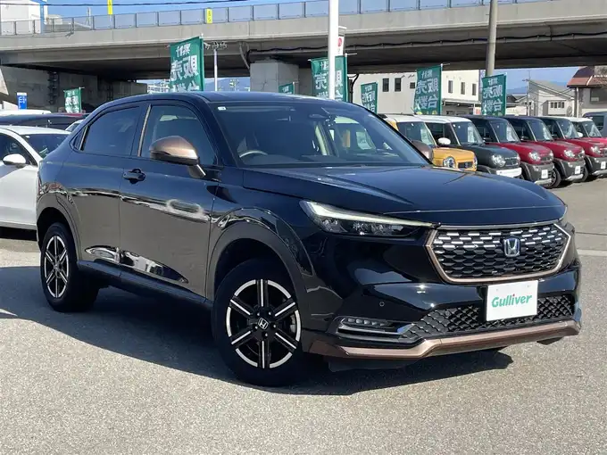 新着情報“ヴェゼルe:HEV X”2022年式クリスタルブラックパール入荷しました！