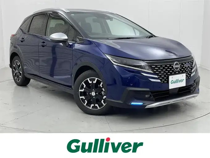 新着情報“ノートオーテック クロスオーバー”2024年式オーロラフレアブルーパール /スーパーブラック 2トーン入荷しました！