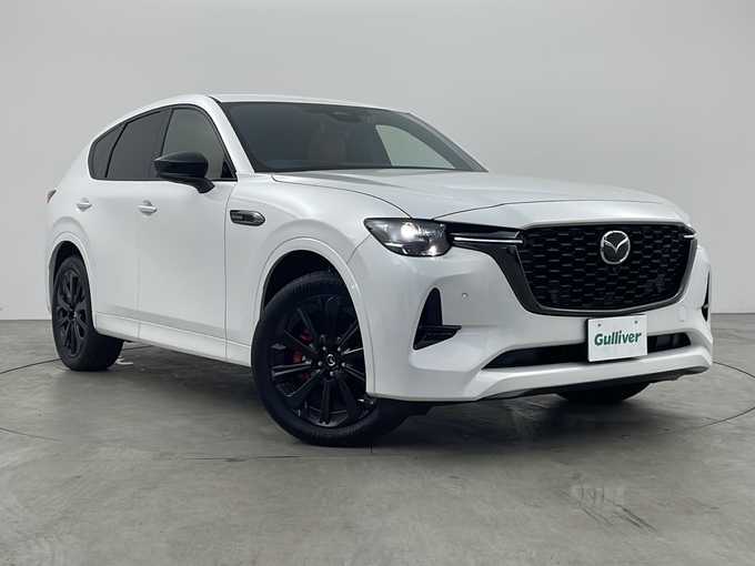 新着情報“ＣＸ－６０XD－ハイブリッド プレミアムスポーツ”2023年式ロジウムホワイトプレミアムメタリック入荷しました！