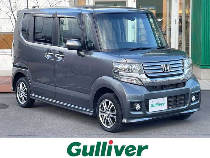 新着情報“Ｎ－ＢＯＸカスタムG・Aパッケージ”2014年式ポリッシュドメタルメタリック入荷しました！