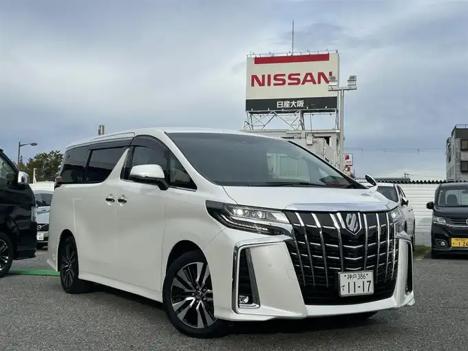 新着情報“アルファード3．5SC”2019年式ホワイトパールクリスタルシャイン入荷しました！