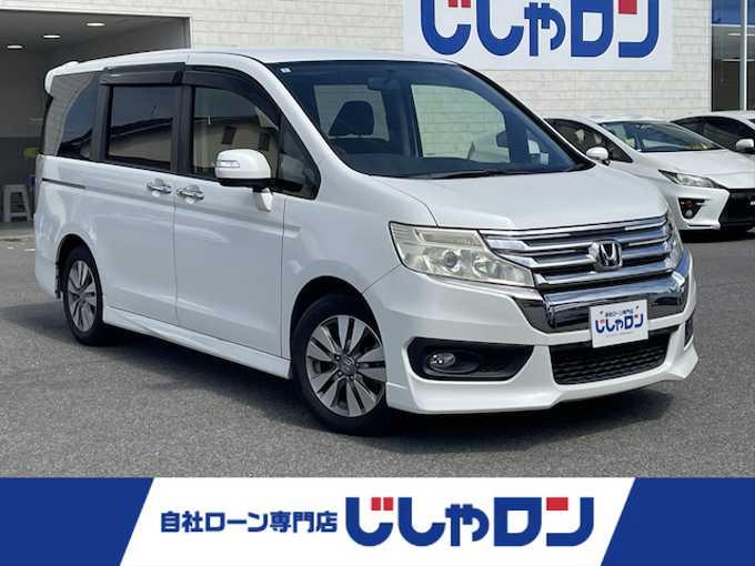 新着情報“ステップワゴンスパーダS”2014年式ホワイトオーキッドパール入荷しました！