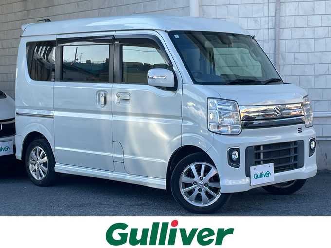 新着情報“エブリイワゴンPZターボスペシャル ハイルーフ”2017年式パールホワイト入荷しました！