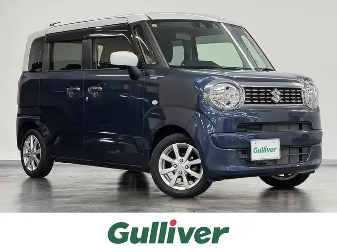 新着情報“ワゴンＲスマイルハイブリッドS”2023年式インディゴブルーメタリック/ホワイト2トーン入荷しました！