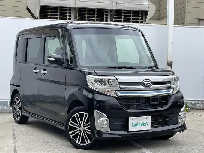 新着情報“タントカスタムRS トップエディションSA”2014年式ブラックマイカメタリック入荷しました！
