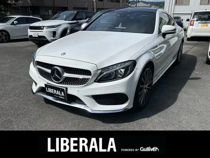 新着情報“ＣクラスC180クーペ スポーツ+”2016年式ポーラホワイト入荷しました！