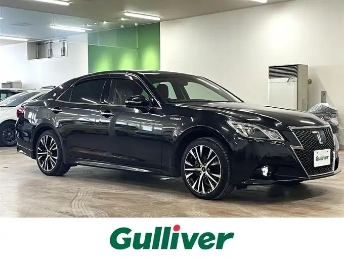 新着情報“クラウンハイブリッドアスリートS Four”2015年式プレシャスブラックパール入荷しました！