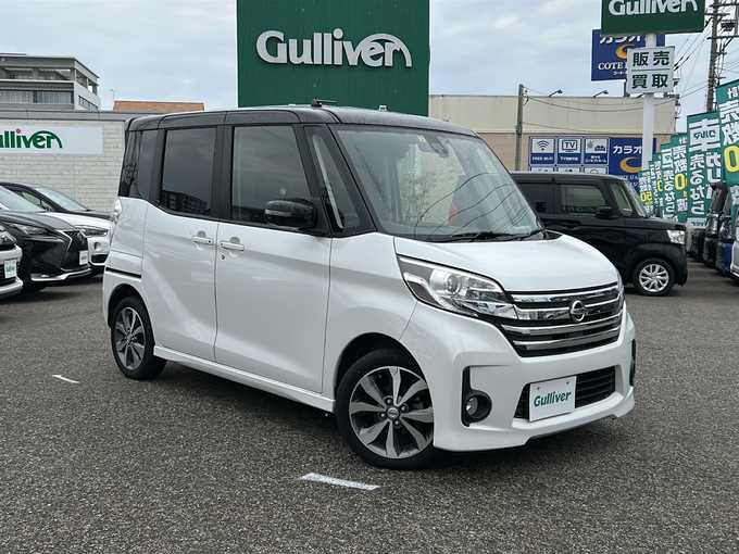 新着情報“デイズルークスハイウェイスター ターボ”2015年式アメジストブラック/シルキーホワイト入荷しました！