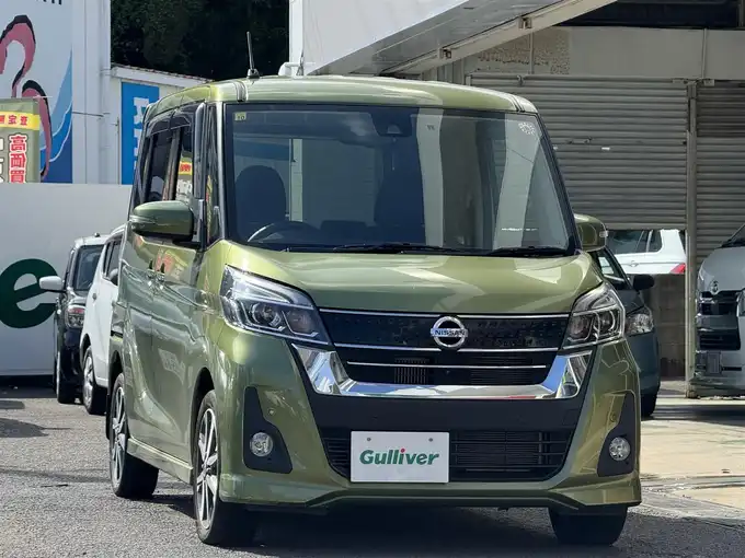 新着情報“デイズルークスハイウェイスター Gターボ”2018年式プレミアムオリーブメタリック入荷しました！
