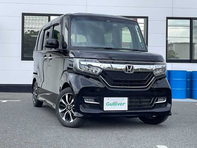 新着情報“Ｎ－ＢＯＸカスタムG・Lホンダセンシング”2019年式クリスタルブラックパール入荷しました！