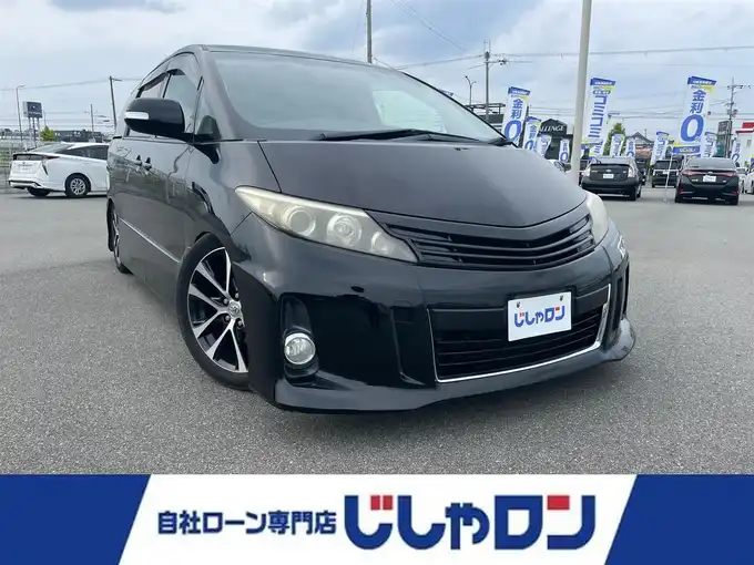 新着情報“エスティマアエラス”2013年式ブラック入荷しました！