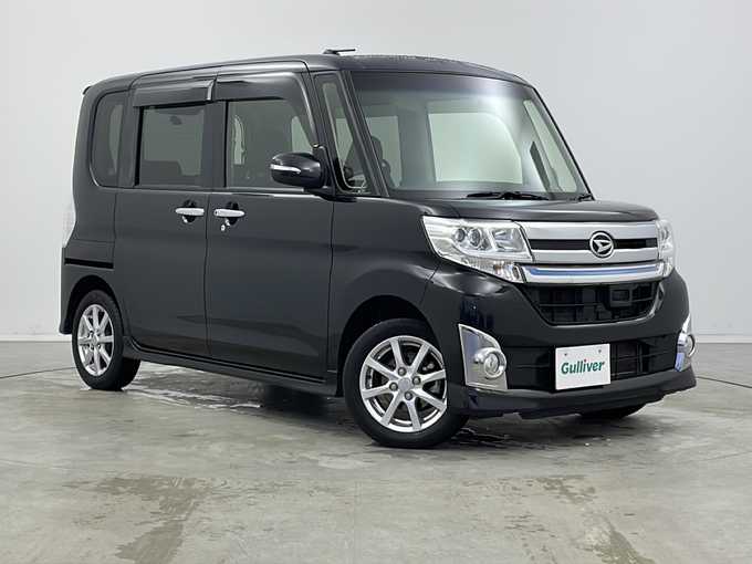 新着情報“タントカスタムX トップエディションSA”2014年式ブラックマイカメタリック入荷しました！