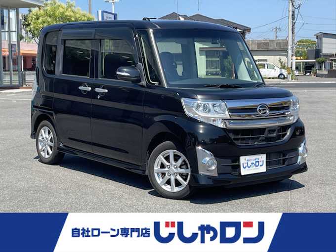 新着情報“タントカスタムX トップエディションSA”2014年式ブラックマイカメタリック入荷しました！