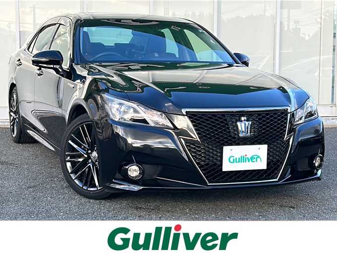 新着情報“クラウンハイブリッドアスリートS ブラックスタイル”2015年式プレシャスブラックパール入荷しました！